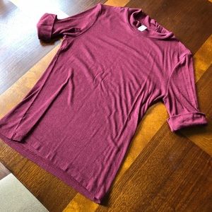 American Apparel Maroon blouse